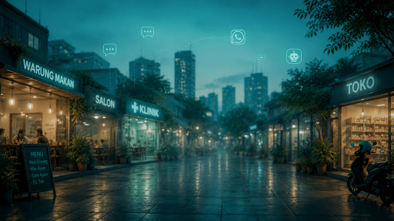 Market scenic background